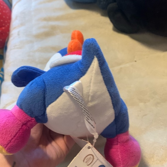 Blue yoshi Mario all star plush NWT - Picture 4 of 6